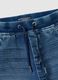 Blue cotton relaxed fit jog denim for kids_1