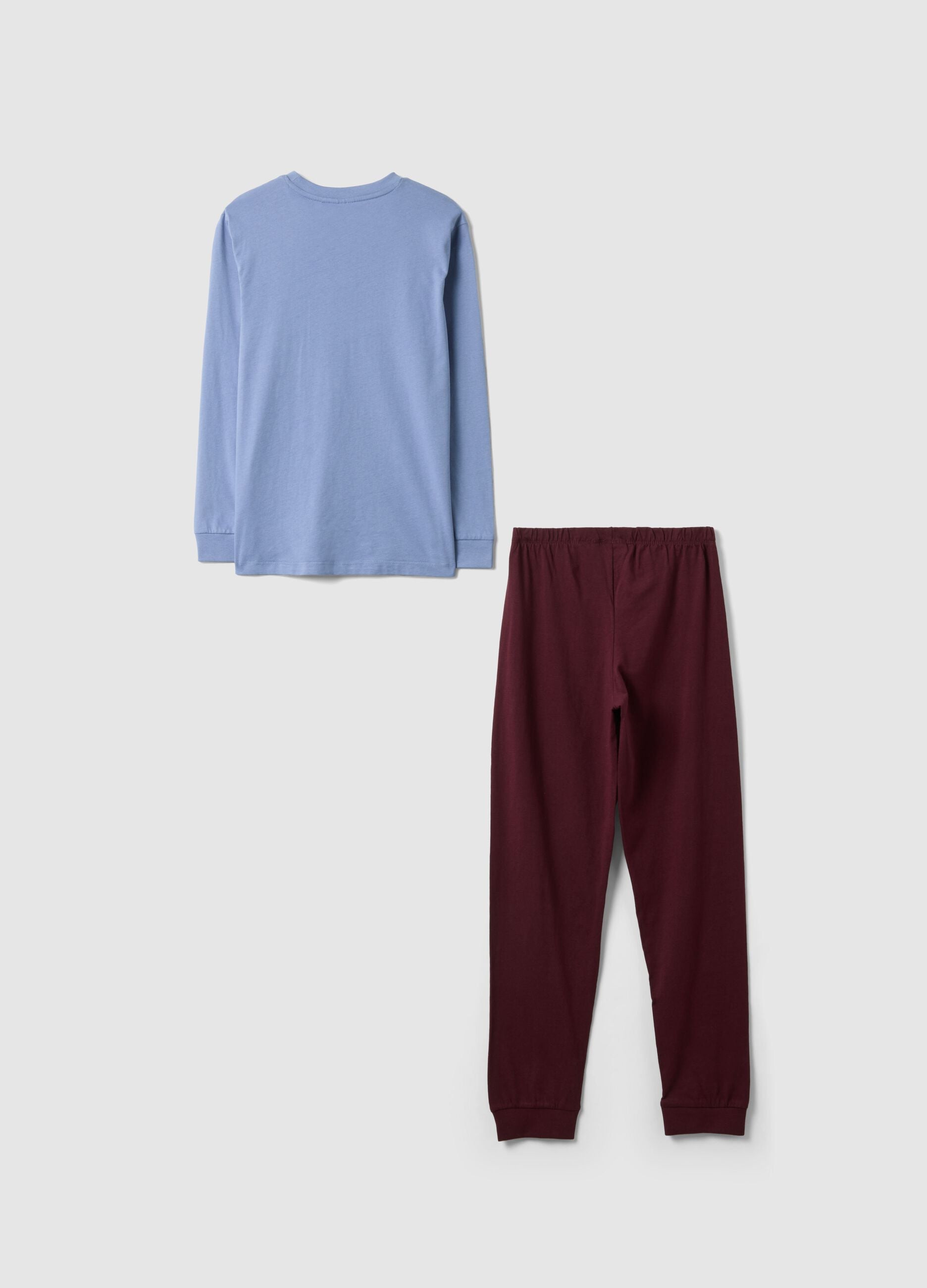 Multicolour pure cotton boys' pyjama with Playstation prints