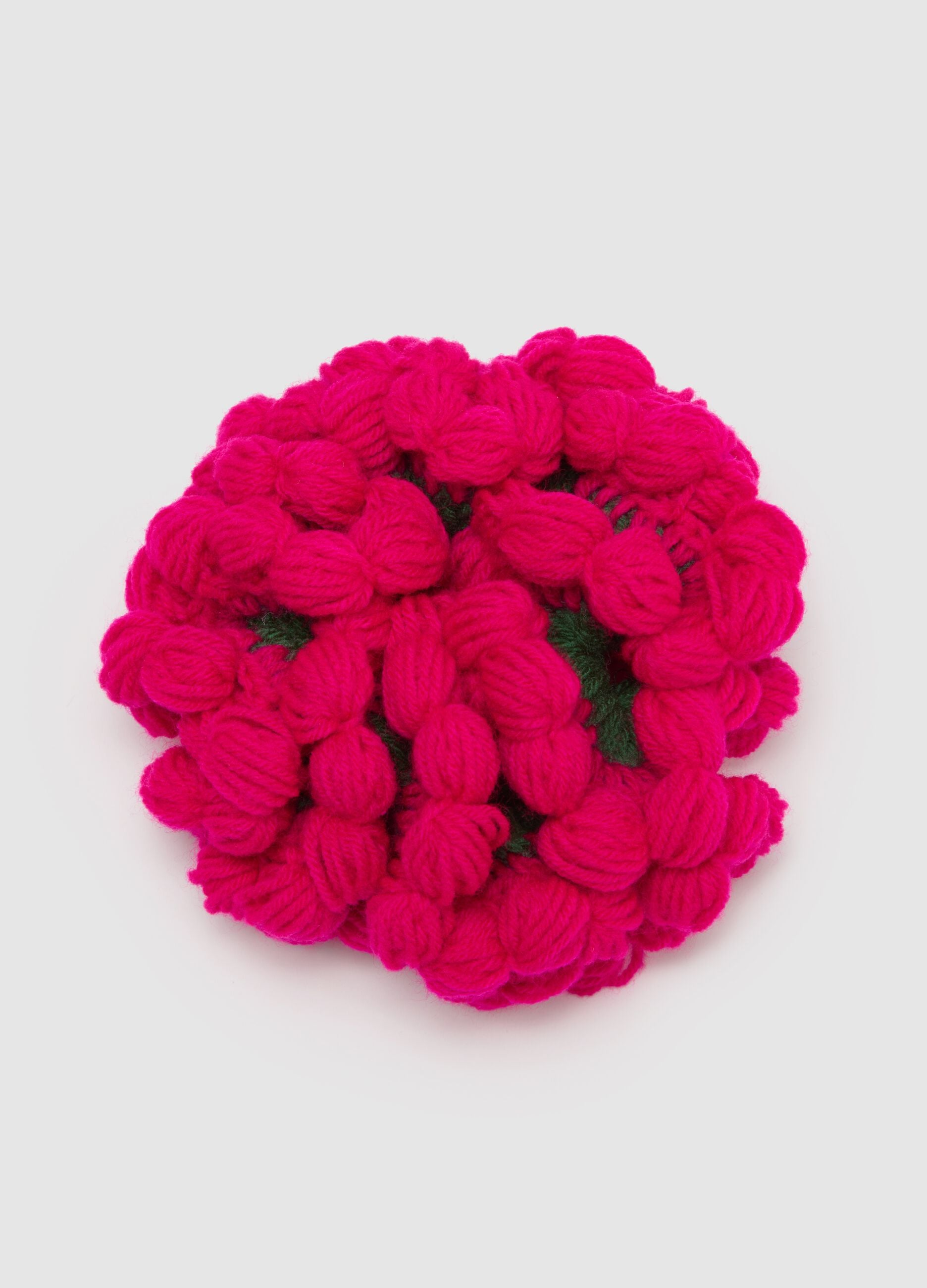Multicolour pure wool hairband