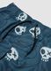 Blue skull-print swim shorts_2