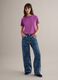 Viola Cotton Crew Neck T-shirt, Regular Fit_0