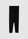 Black Skinny Fit Maternity Leggings in Stretch Viscose_4
