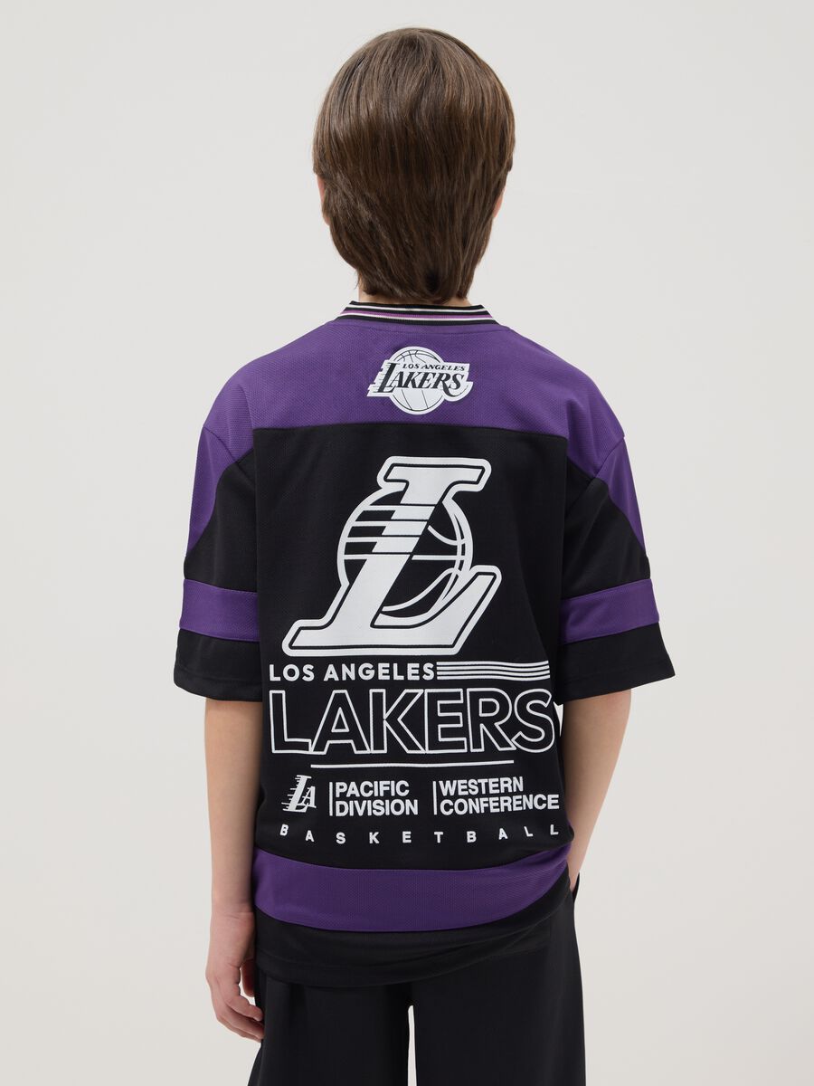 Oversized Multicolour Kids' T-shirt Los Angeles Lakers_2