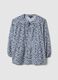 Multicolour pure cotton shirt, regular fit with patterns_4