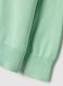 Green cotton crew neck sweater for boys regular fit_2