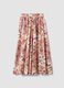 Multicoloured pure cotton maxi skirt_5