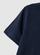 Children's blue crew neck T-shirt in pure cotton regular fit_3