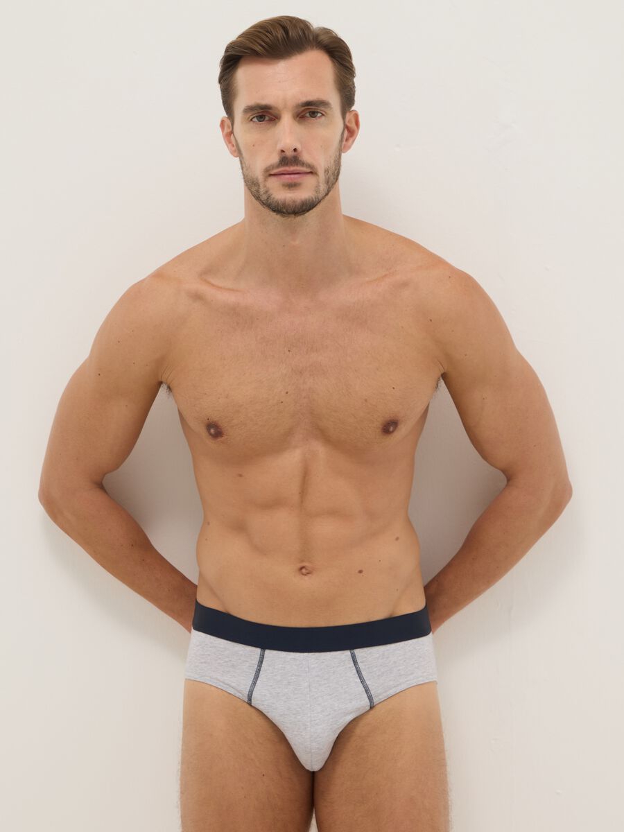 Multipack slip in cotone organico elasticizzato multicolor regular fit_0