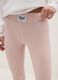 Pink stretch cotton regular fit leggings with Everlast logo_3