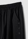 Black regular-fit stretch cotton-blend trousers with buttons_5