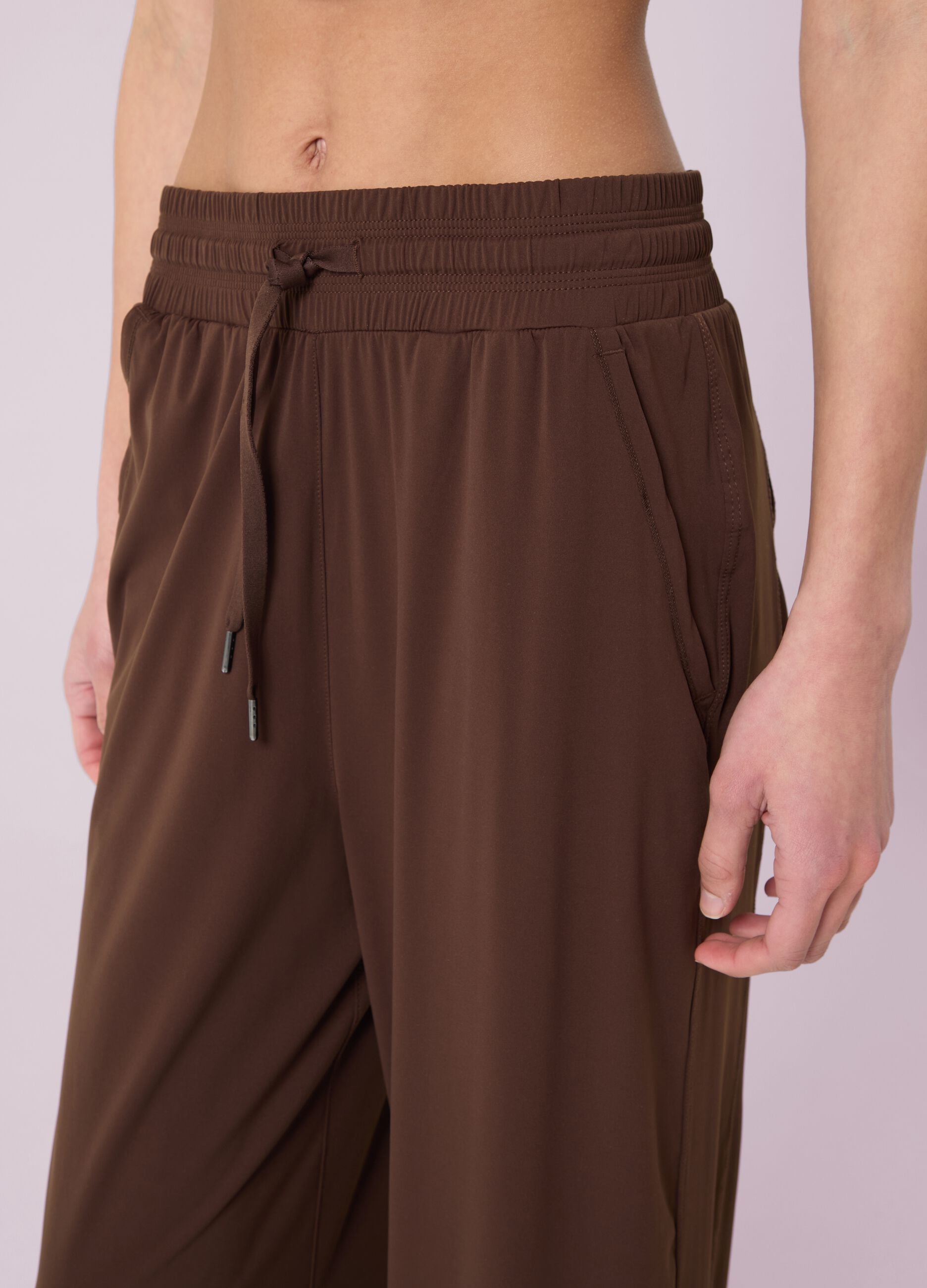 Wide leg trousers with drawstring ALTAVIA STUDIO