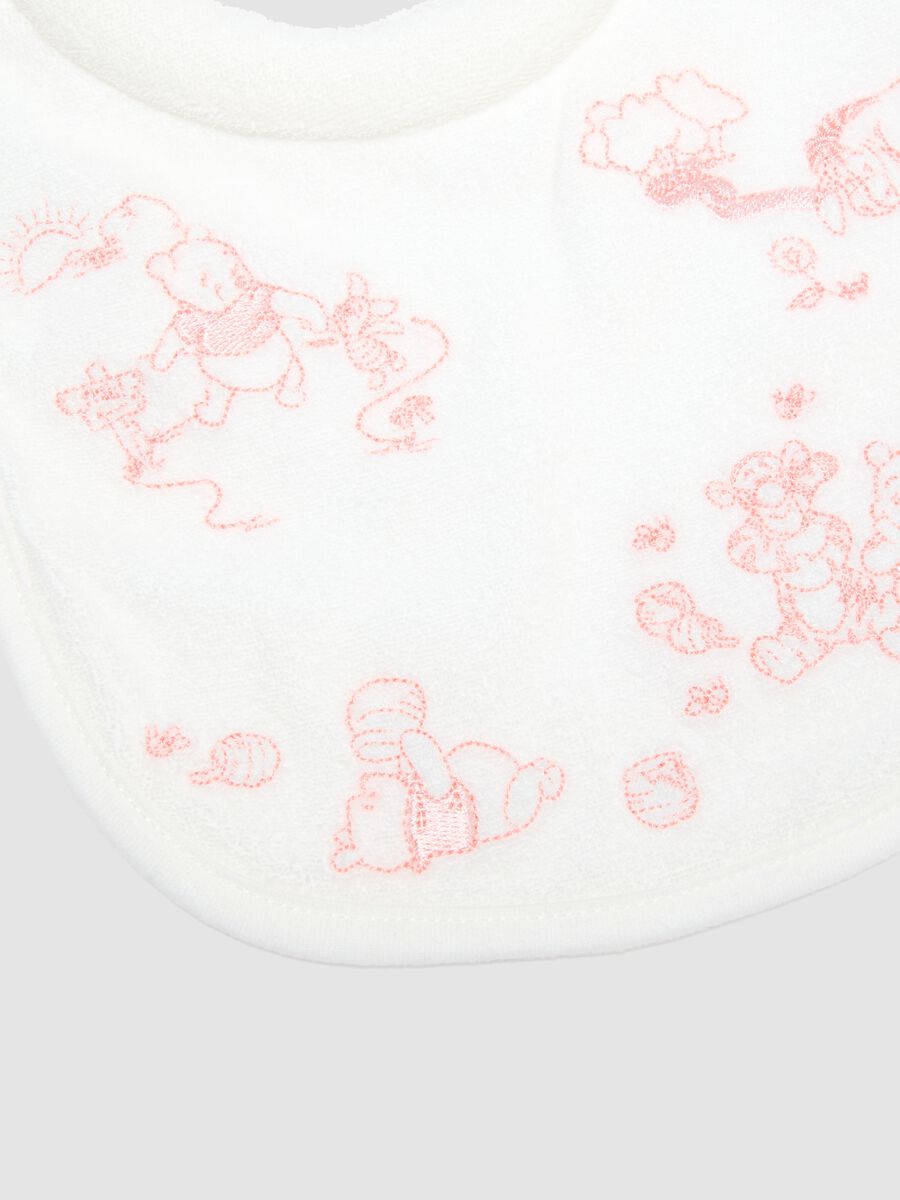 2-pack pure cotton multicolour baby girl bibs Winnie-the-Pooh_1