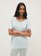 Blue pure viscose pyjamas regular fit_1
