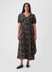 Long floral shirt dress_3