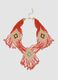 Multicolour beaded necklace with geometric details_0
