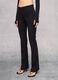 Formal Flare Trousers Black_1