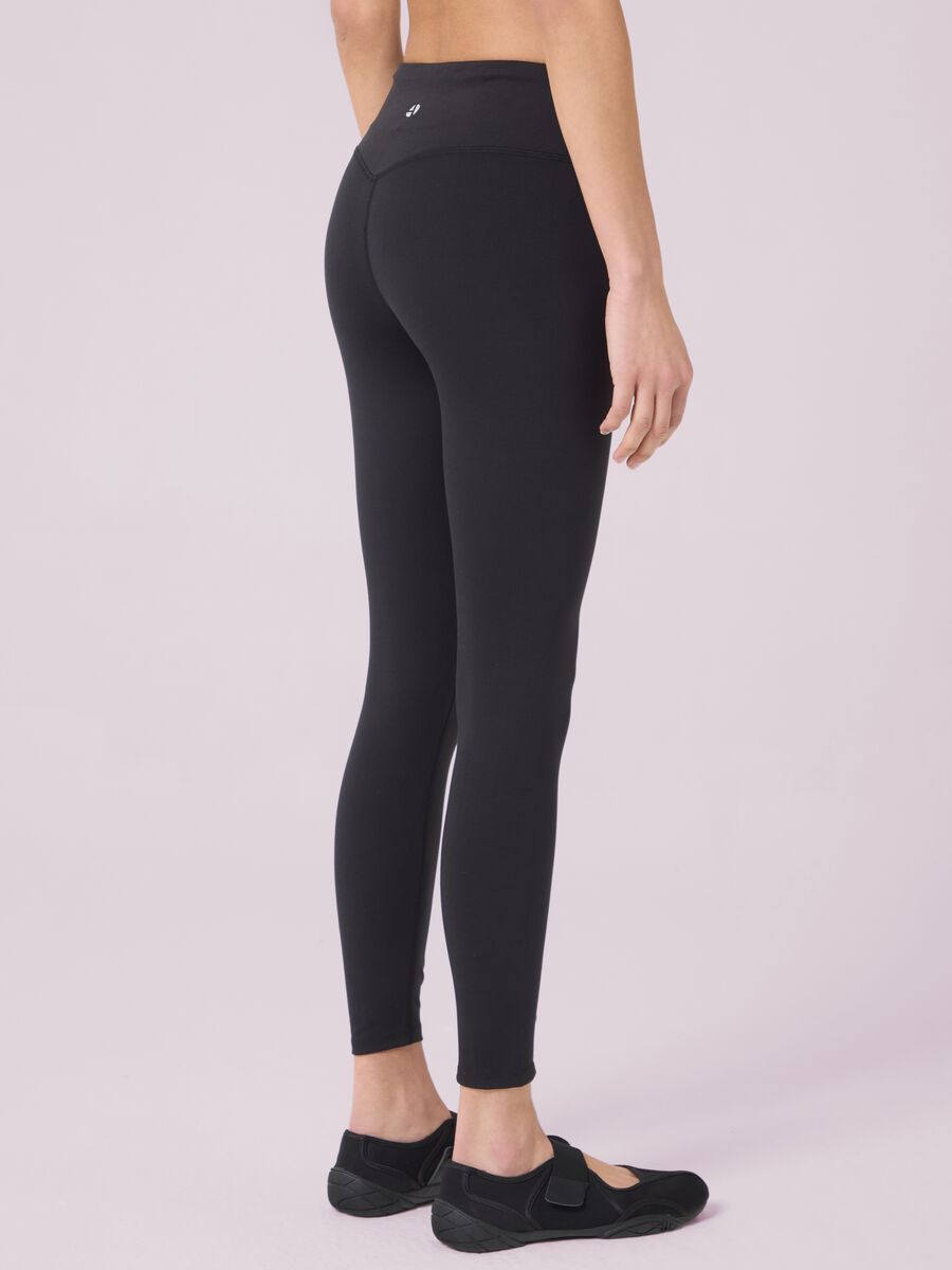 High-waisted technical fabric leggings ALTAVIA STUDIO_3