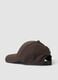 Brown cap with curved peak_1