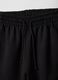 Baggy trousers in stretch cotton black_5