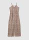 Women's jumpsuit in pure viscose multicolor wide fit_4