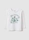 White pure cotton regular fit shirt for baby_0