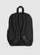 Blue backpack with brown base and external pockets_1