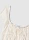 White lace t-shirt regular fit with bow_5