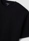 Black pure cotton relaxed-fit short-sleeve T-shirt_2