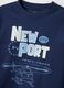 Child's blue pure cotton over fit t-shirt with print_2