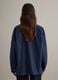 Regular fit blouse in pure blue denim cotton_3