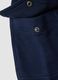 Blue cotton-blend cargo joggers for boys_3