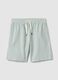 Multicoloured striped pure cotton regular fit pyjama shorts_4