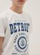 Boys' regular fit white pure cotton T-shirt with print_2
