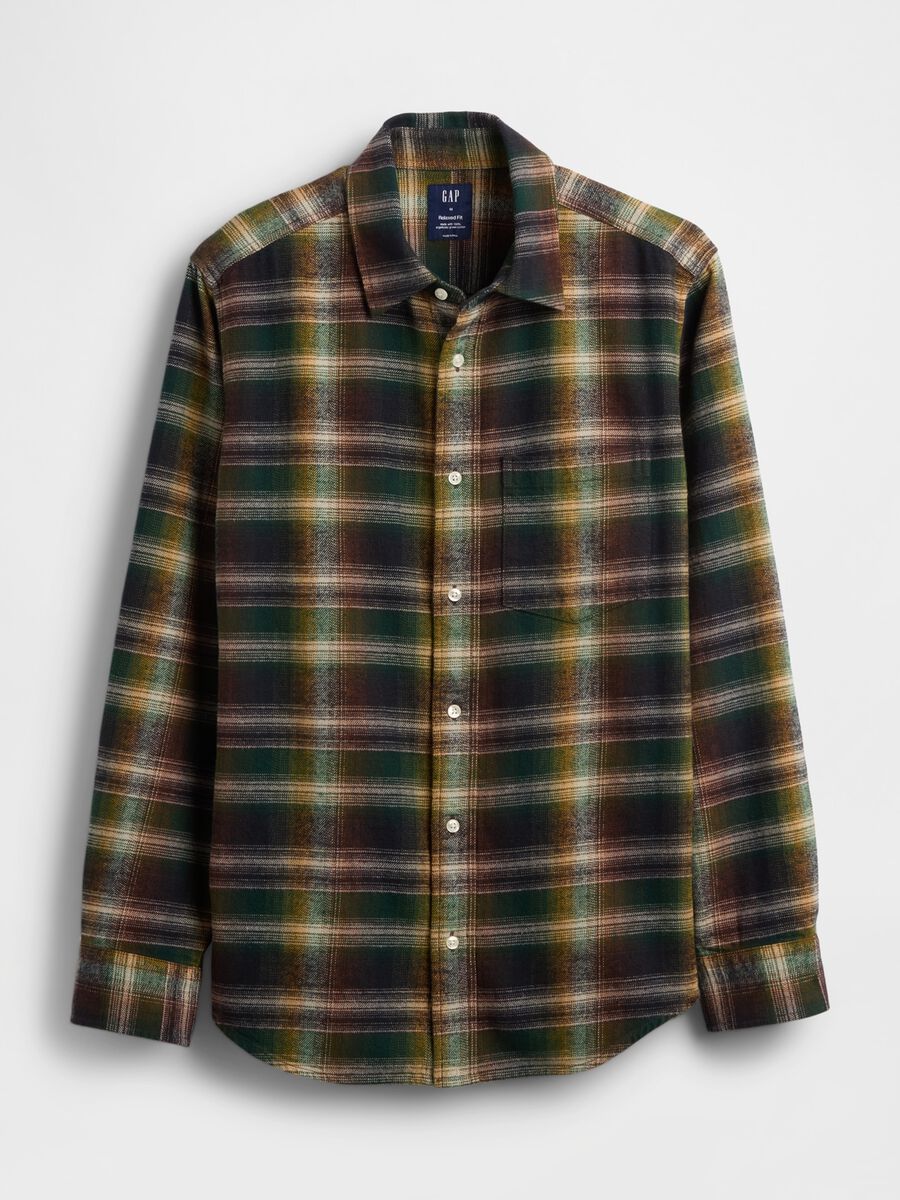 Multicolour Long-Sleeve Cotton Shirt_3