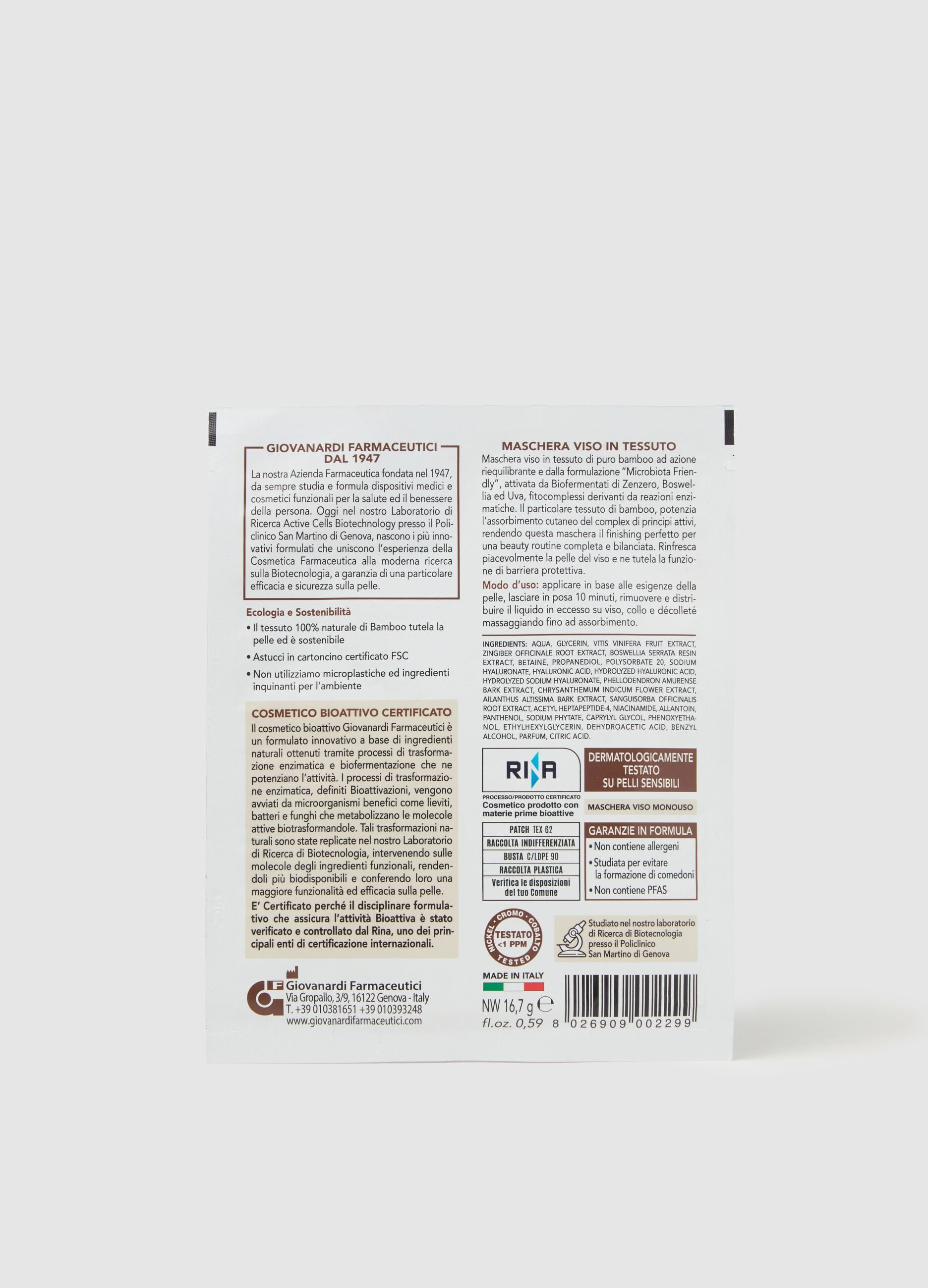 Rebalancing fabric face mask