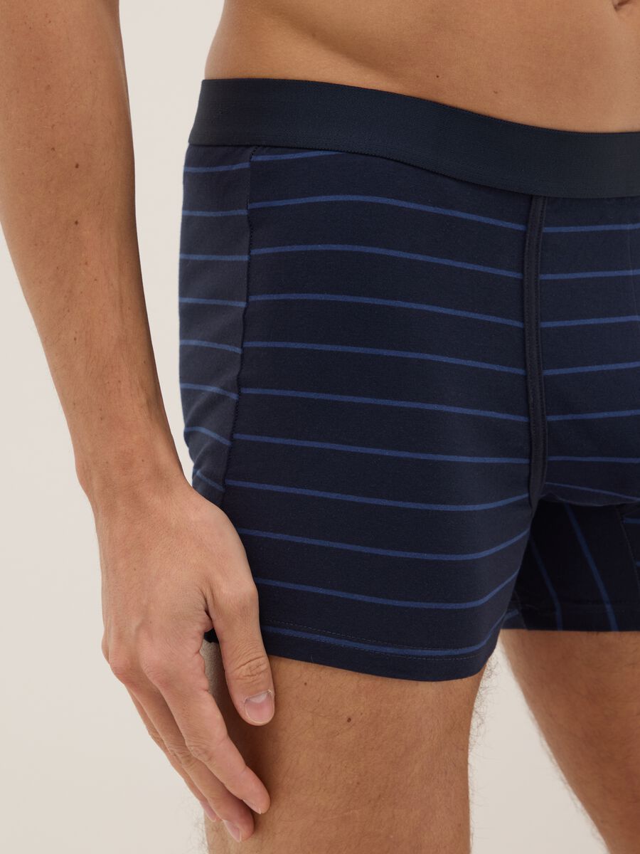 3-pack regular-fit blue organic stretch cotton mid-length boxers_3