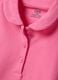 Pink pure cotton girl's polo shirt regular fit_2