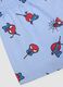 Boxer mare azzurro con stampa Spidey_2