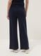 Baggy Blue Cotton Jogger Trousers_2