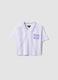 Purple striped short-sleeve T-shirt_3
