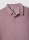 Beige pure cotton short-sleeved polo shirt_5
