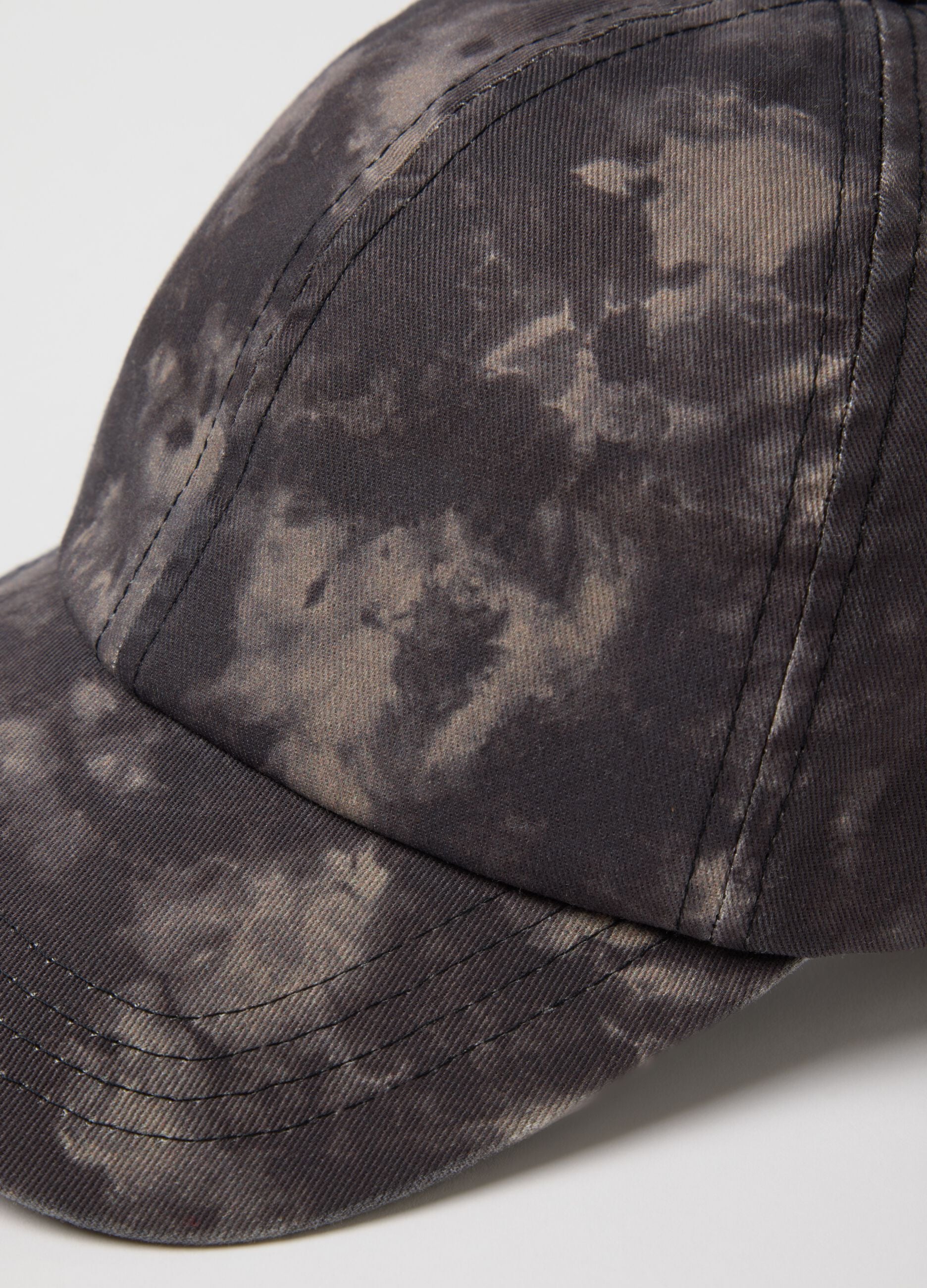Multicolour Pure Cotton TieDye Baseball Cap - Regular Fit