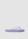 Purple beach flip-flops_0