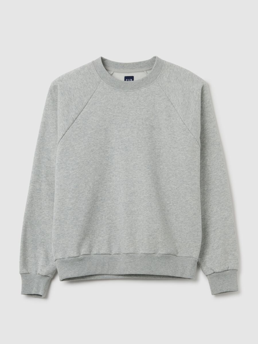 Felpa girocollo con maniche raglan_2