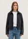 Black jacket regular fit full zip_0