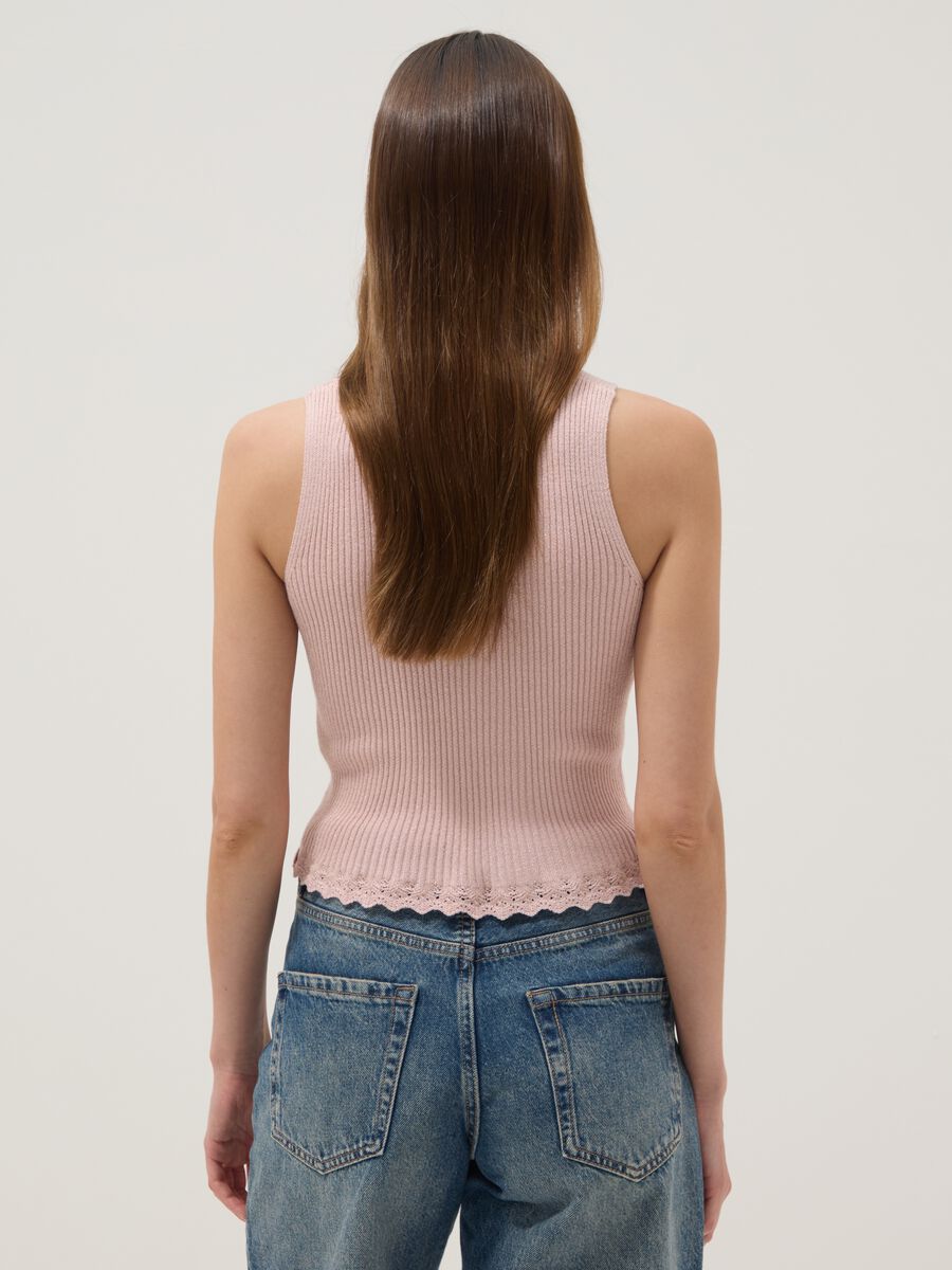 Top fitted in misto viscosa rosa_3