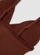 Brown one-piece swimsuit in stretch fabric_5