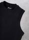 Black Mock Neck Tank Top_6