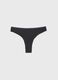 Black Stretch Cotton Brazilian Briefs Regular Fit_4