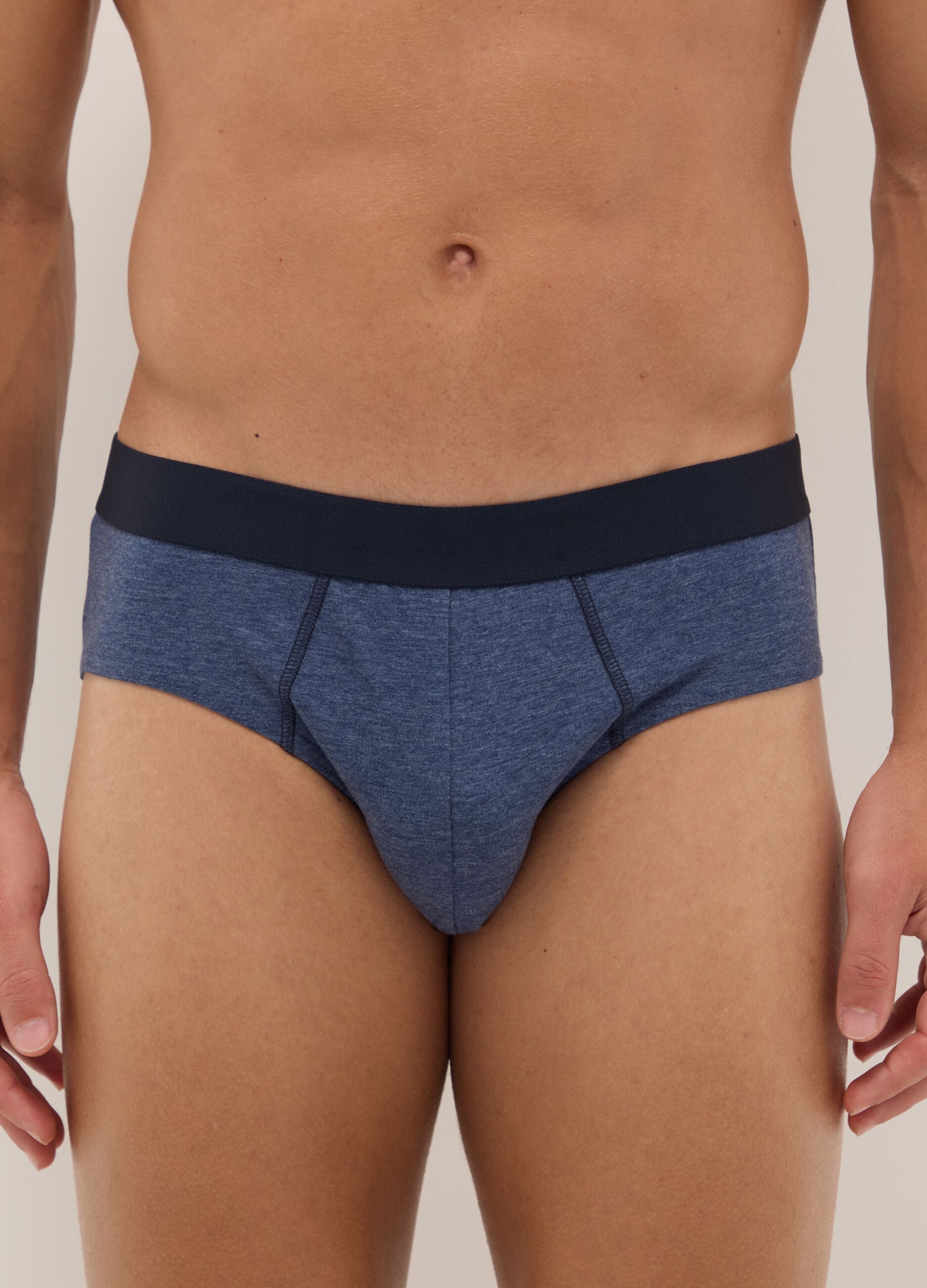 Multipack multicolour stretch cotton briefs regular fit